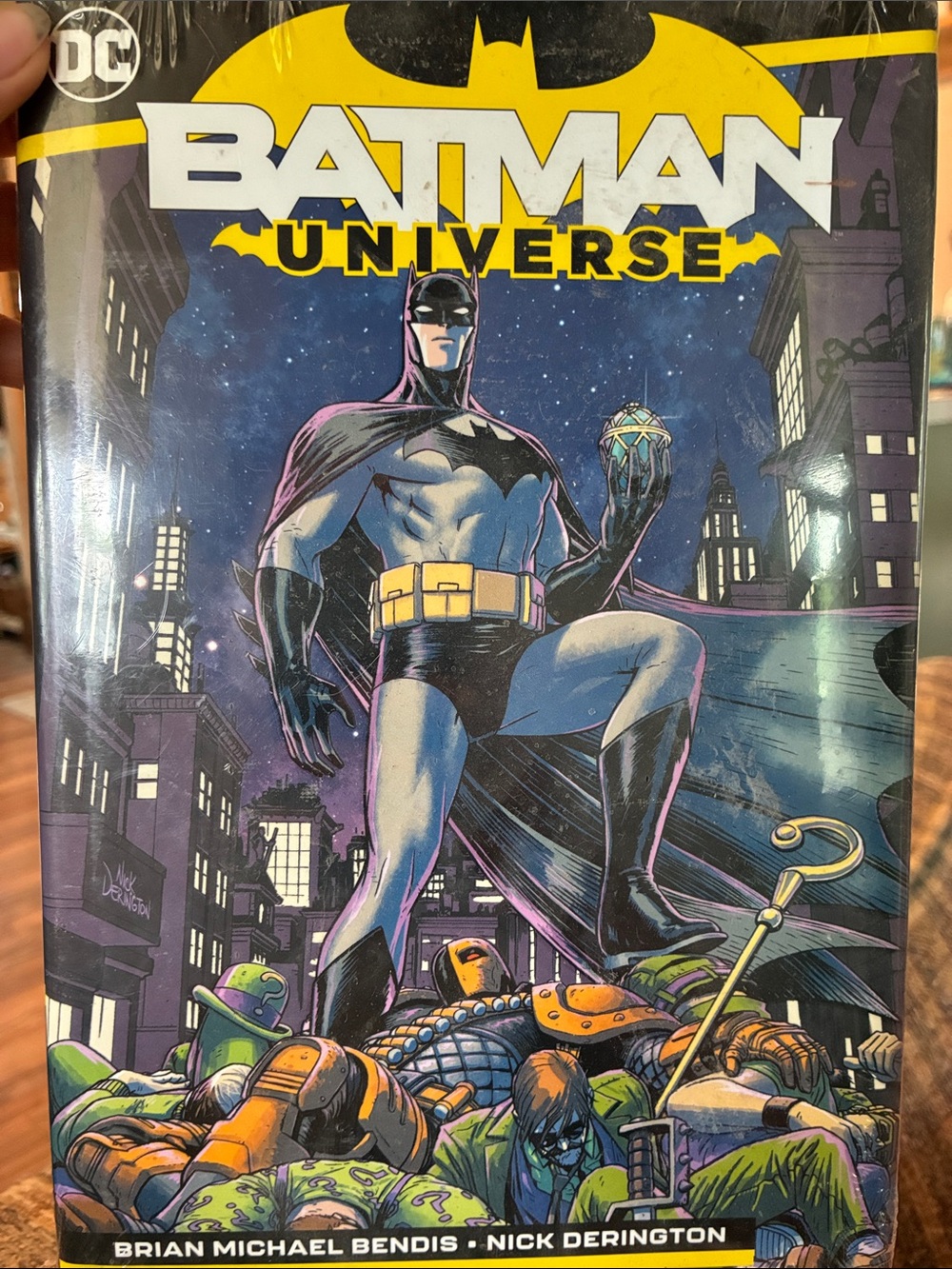 DC Batman Universe Graphic Novel - Blue, Black & Yellow Artwork